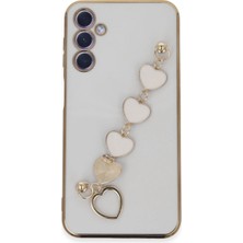 Drop Tedarik Samsung Galaxy A24 4g Kılıf Esila Silikon - Beyaz