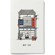 Euk Design Tokyo Çizimli Weil Am Rhein Kalemlik Içi Defter