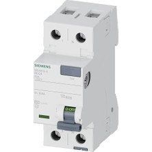 Siemens 5SV4612-0 Kaçak Akım Rölesi (1X25A :300MA: 1f+N) Tip-Ac