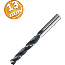Cmc Tools Cmc 5925 Hss Metal Ahşap Plastik Delme Matkap Ucu 13 mm Siyah
