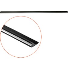 Carpi Bagaj Çıtası Üniversal Siyah-Krom 135 cm x 4 cm BR2790105