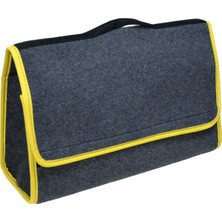Nyf Bagaj Çantası Organizer Halı Taşınabilir Füme-Sarı 40X15X21 cm