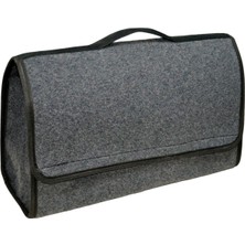 Nyf Bagaj Çantası Organizer Halı Taşınabilir Füme-Siyah 40X15X21 cm