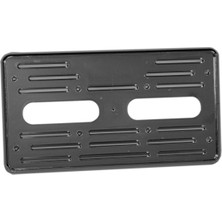 NYF URF1-083 Hummer Kare Plaka Altlığı Plastik Siyah (Tekli)