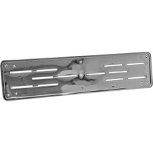 NYF URF1-012 Hummer Plaka Altlığı Plastik İnce Krom Nikel (2 li)