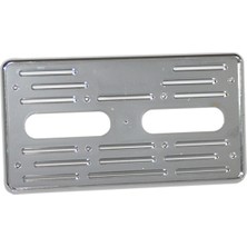Nyf URF1-082 Hummer Kare Plaka Altlığı Plastik Krom Nikel (Tekli)