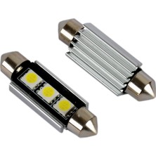 Carub 12V Sofit Ampul 43 mm 18W Canbus Metal Beyaz BR0402233