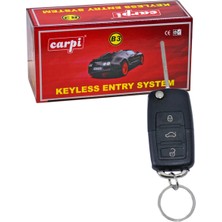 Carpi Açma Kapama 12V Susta Siyah Kumandalı 3 Tuşlu Sinyal Çıkışlı BR4602606
