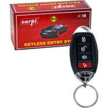 Carpi Açma Kapama 12V Kristal Siyah Kumandalı 4 Tuşlu Sinyal Çıkışlı BR4602613