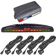 Guard Park Sensörü Led Ekranlı (Uzay Model) Ses İkazlı Siyah 4 lü PS.UZ.678