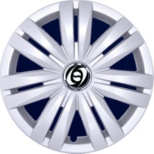 SJS Volkswagen Jant Kapağı Gri 17 inç Kırılmaz ve Esnek
