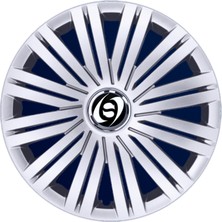 SJS Volkswagen Jant Kapağı Gri 14 inç Kırılmaz ve Esnek