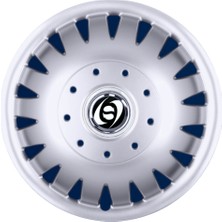 SJS Ford Jant Kapağı Gri 15 inç (Bombeli Model) Kırılmaz ve Esnek