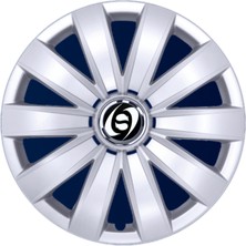SJS Volkswagen Jant Kapağı Gri 14 inç Kırılmaz ve Esnek