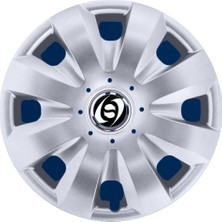 SJS Volkswagen Caddy Jant Kapağı Gri 15 inç Kırılmaz ve Esnek