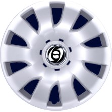 SJS Fiat Doblo Jant Kapağı Gri 16 inç Kırılmaz ve Esnek