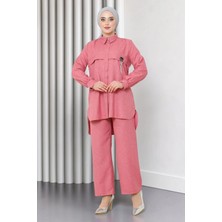 Missvalle Arması Zincirli Takım Pembe 19206