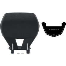 GP Kompozit Mondial Strada 125 2023-2025 Uyumlu Spor Sissy Bar Siyah