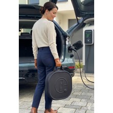 Nemach Elektrikli Araç Şarj Kablosu Taşıma Çantası Eva Hard Case Ev Kablo Çantası Su Geçirmez