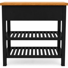 Dipole Furniture Fast Mat Lake Siyah (RAL-9005) Servant Mobilyası