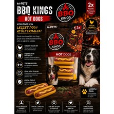 M-Pets Bbq Kings Hot Dog Chicken - Tavuklu Köpek Ödül Maması 135 gr