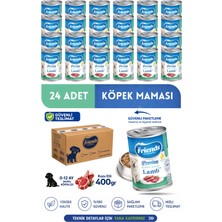 Friends Premium Kuzu Etli Yavru Köpek Konservesi 24x400gr (Chunk Special)