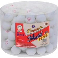 Sinerji Masis Pioneer Beyaz Pinpon Topu - 144’LÜK Pvc Kavanoz