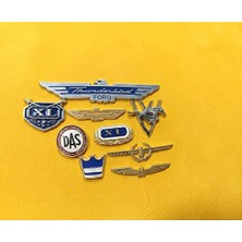 Lina Oto Aksesuar 9 Adet Metal Fındık Arma Bantlı
