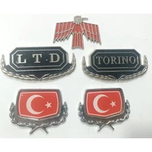 Lina Oto Aksesuar 5 Adet Metal Arma Bantlı
