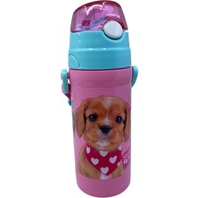 Elit Studıo Pets Pembe Plastik Matara
