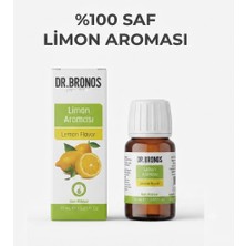 Hmd Bitkisel %100 Saf Limon Aroması Doğal Tatlı Pasta ve Içecek Gıda Aroması 20 ml