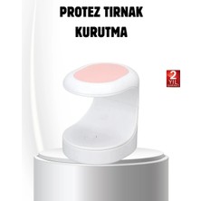 Herşey Trend LED Mini Oje Kurutucu Taşınabilir Hızlı Kuruma Cihazı 3 LED Işıklı