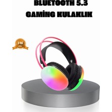 Herşey Trend Ergonomik Rgb Bluetooth Kulaklık 3D Ses