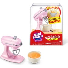 Mini Brands Magic Cook Kitchen Mikser Mini Mutfak Seti Çalışan Minyatür Oyuncak 3+