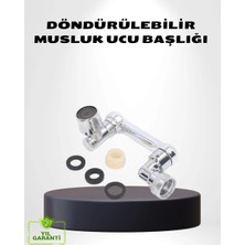 Herşey Trend 1080° Dönebilen Musluk Ucu – Su Tasarruflu, Esnek ve 360° Çift Eksenli Başlık (Kopya)