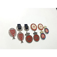 Lina Oto Aksesuar 10 Adet Metal Fındık Arma Bantlı Kampanyalı