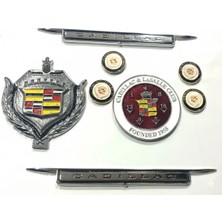 Lina Oto Aksesuar 8 Adet Cadillac Metal Arma