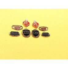 Lina Oto Aksesuar 8 Adet Metal Arma Bantlı Kampanyalı