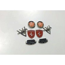 Lina Oto Aksesuar 8 Adet Metal Arma Bantlı