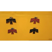Süslen Oto 4 Adet Metal Kuş