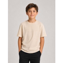 Ugly Duck Bej Basic T-Shirt - Bej