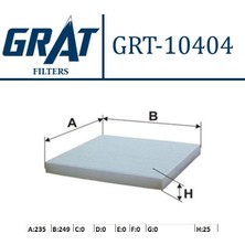 Polen Filtresi Grat 10404 Ducato Iıı 2006 Boxer 2006 Jumper 2006+
