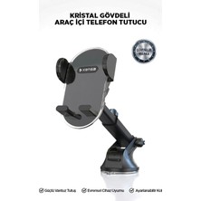 Kensa Sarsıntı Önleyci 360° Dönebilen Araç Içi Telefon Tutucu