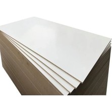 Larskas Hobi ve El Sanatları Için 2 Adet 50X50 cm Mdf Plaka, 3 mm Kalınlık
