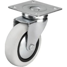 Mudanis 351 - 75X25 mm Pvc Tablalı Tekerlek - 4 Adet