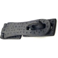 Antika Tarz Dekoratif Pirinç Sandık Askısı - 70X27 Mm, Oksit