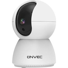 Uravas Store Onvec Akıllı Kamera X100, 1080P Full Hd, Hareket Tespit ve Takibi, 360°, 5m Gece Görüşü, Çift Yönlü