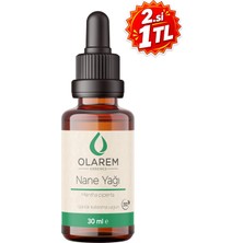 Olarem Essence Nane Yağı (Mentha Piperita) Yoğun Esans Yağı 30 ml Damlalıklı Cam Şişe