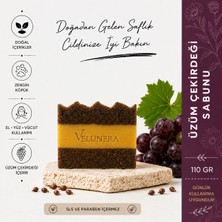 VELUNERA Üzüm Çekirdeği Bakım Sabunu | Tüm Cilt Tipleri İçin | 110 gr