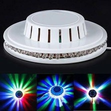 Uravas Store Fithome M29 48 LED Rgb Otomatik Renk Değiştiren Dönen Ayçiçeği Ufo LED